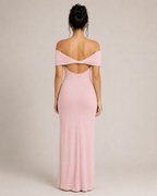 Isella - Strapless Maxi-jurk Met Nauwsluitend Silhouet