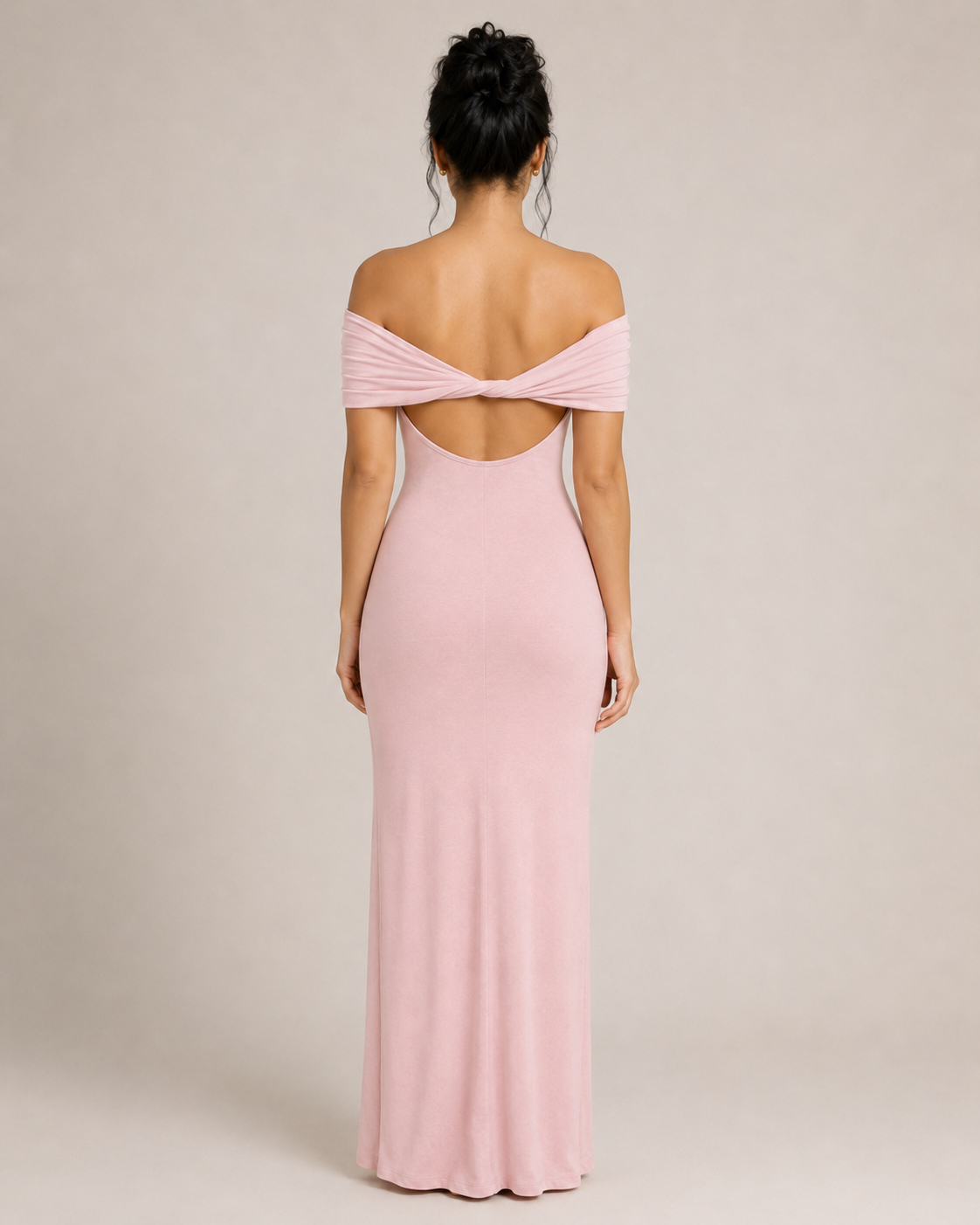 Isella - Strapless Maxi-jurk Met Nauwsluitend Silhouet