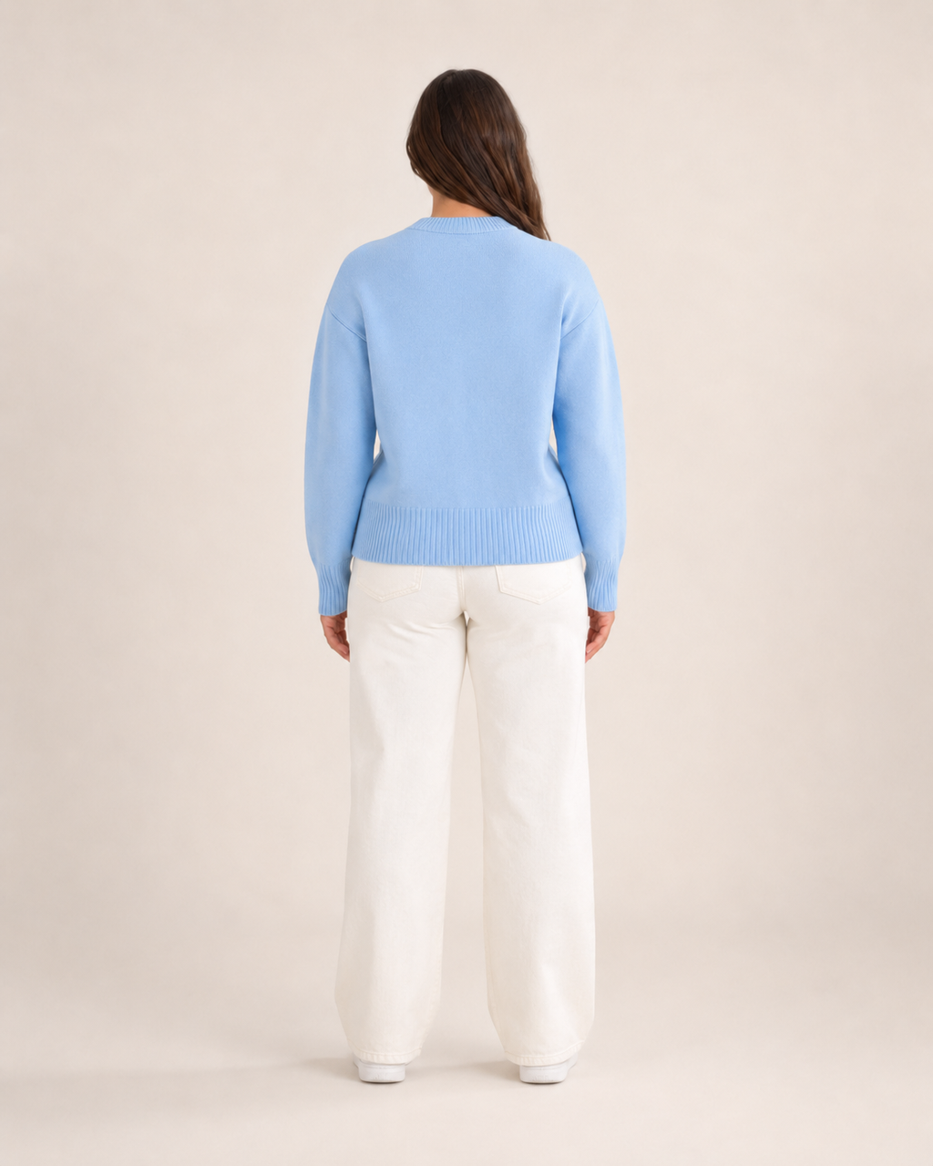 Jovelle - Oversized Trui Met Hart-En-Letterdetail