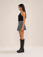 Jacinda - One-Shoulder Top Met Gedraaid Detail