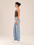 Jacinda - One-Shoulder Top Met Gedraaid Detail