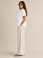 Saphéline - Dames Blouse Met Kraag En Knoopsluiting