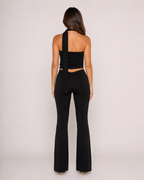 Jorina - Haltertop Met Asymmetrische Nekband