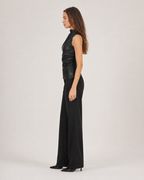 Jovana - Kunstleer Tanktop Met Moderne Snit