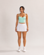 Jolien - Mesh Bustier Top Met Beugelcups En Verstelbare Bandjes