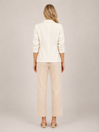 Salméline - Dames Blazer Met Eén Knoop En Getailleerde Pasvorm