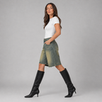 Perrin - Dames Jorts Met Hoge Taille En Losse Pasvorm