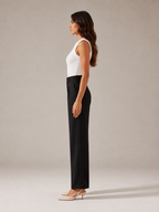 Piera - Dames Rib Tanktop Met Slim Fit Pasvorm
