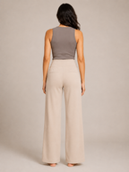 Pravina - Dames Comfortbroek Met Stretch En Brede Tailleband