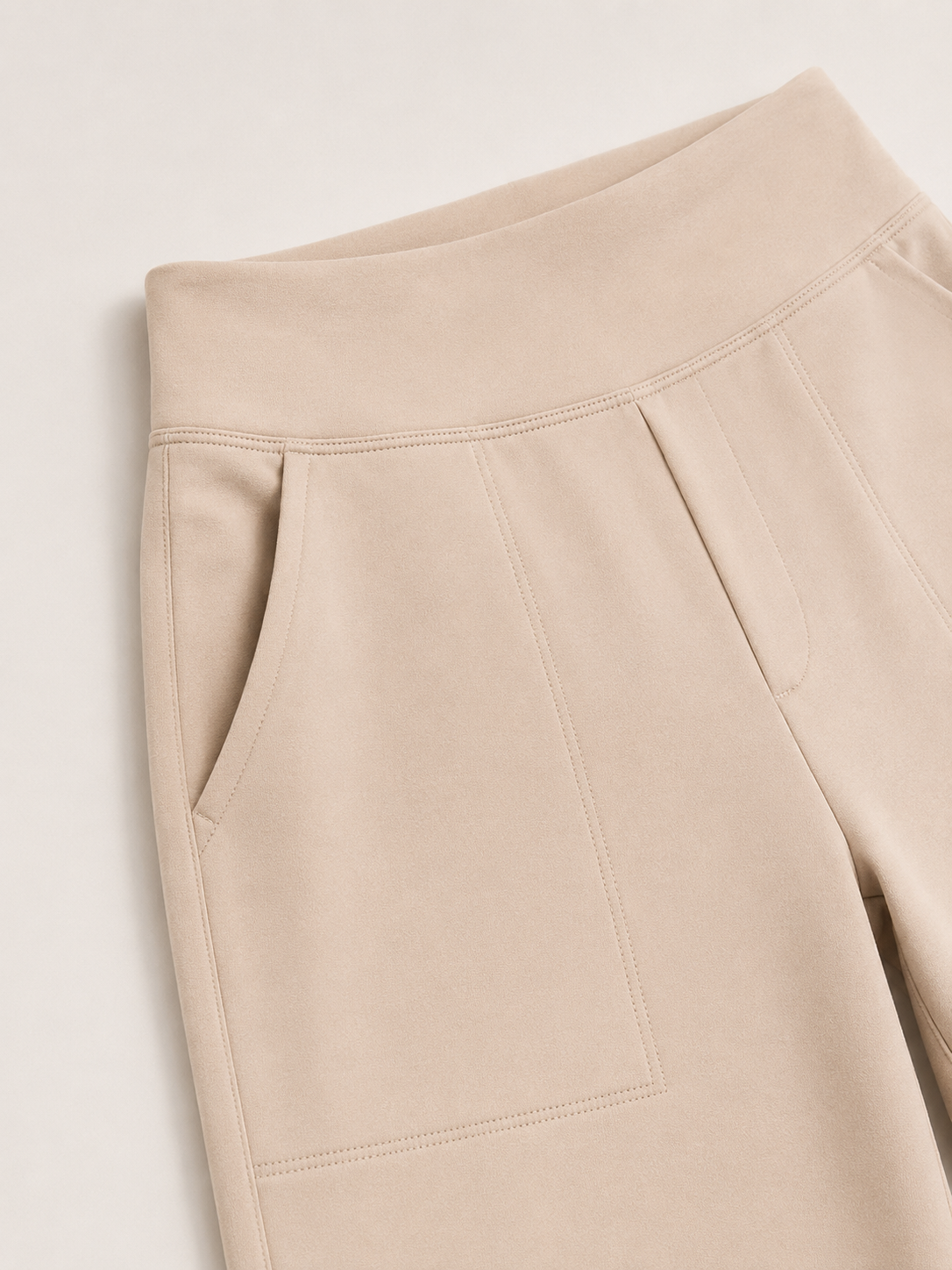 Pravina - Dames Comfortbroek Met Stretch En Brede Tailleband