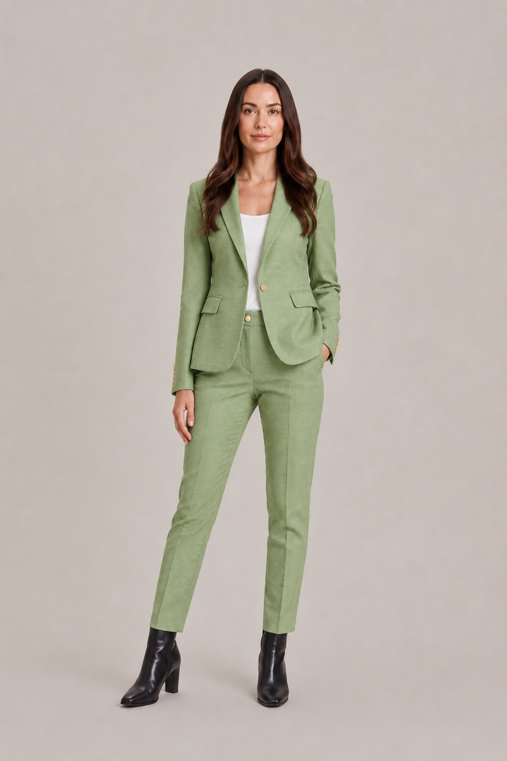 Amara - dames broekpak met blazer en broek