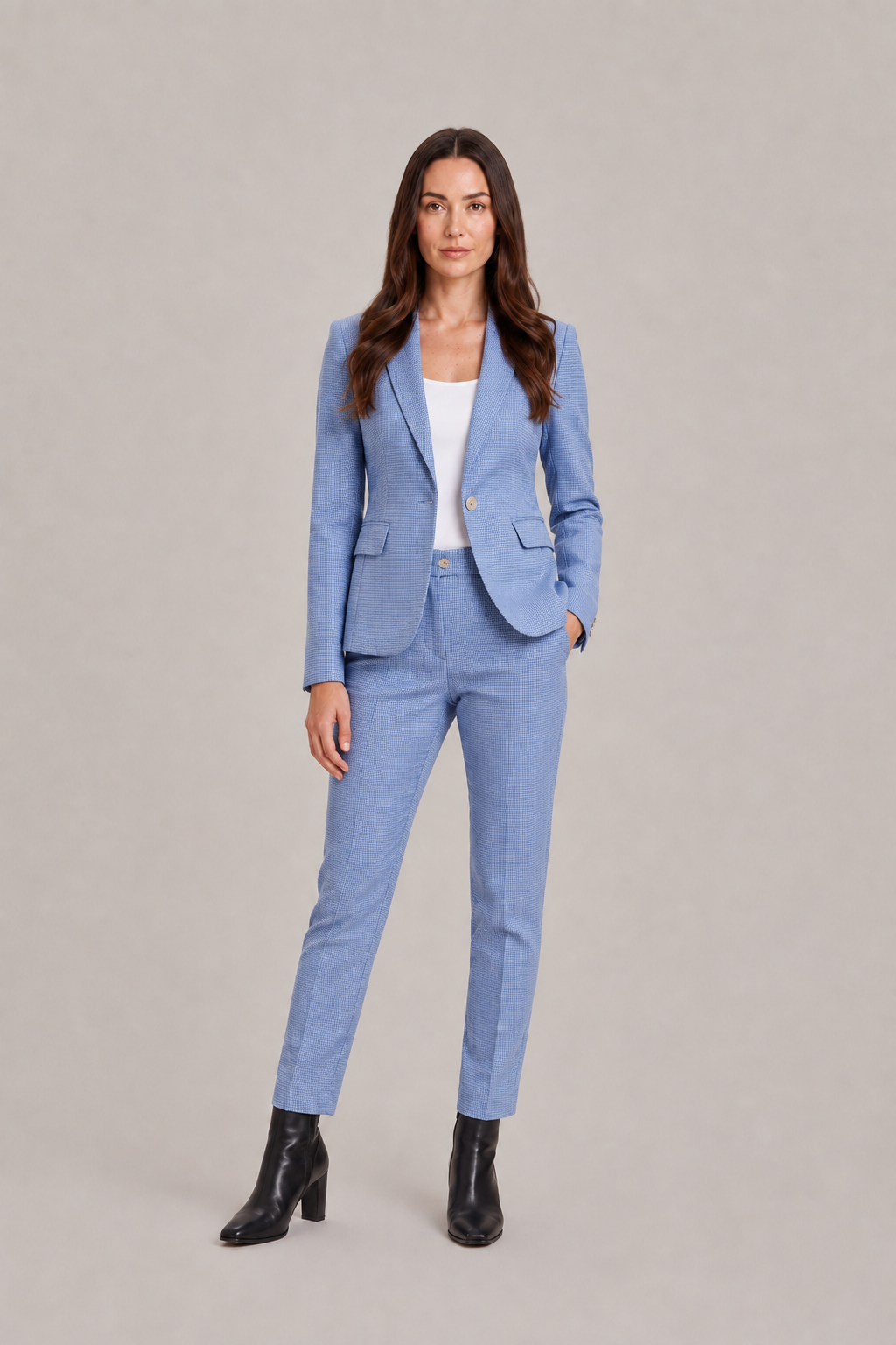 Amara - dames broekpak met blazer en broek
