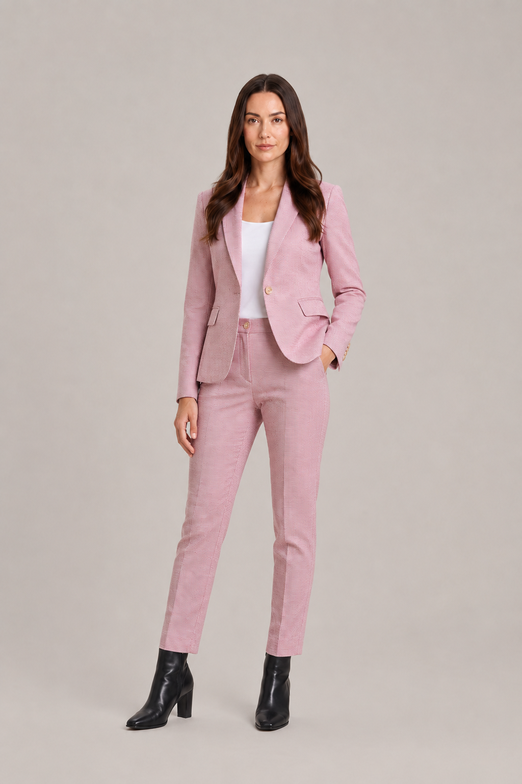 Amara - dames broekpak met blazer en broek