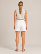 Tameris - Dames Stretchshort Met Steekzakken En Rechte Pijpen