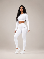 Tulena - Dames Fitnesslegging Met Hoge Taille En Klepzakken