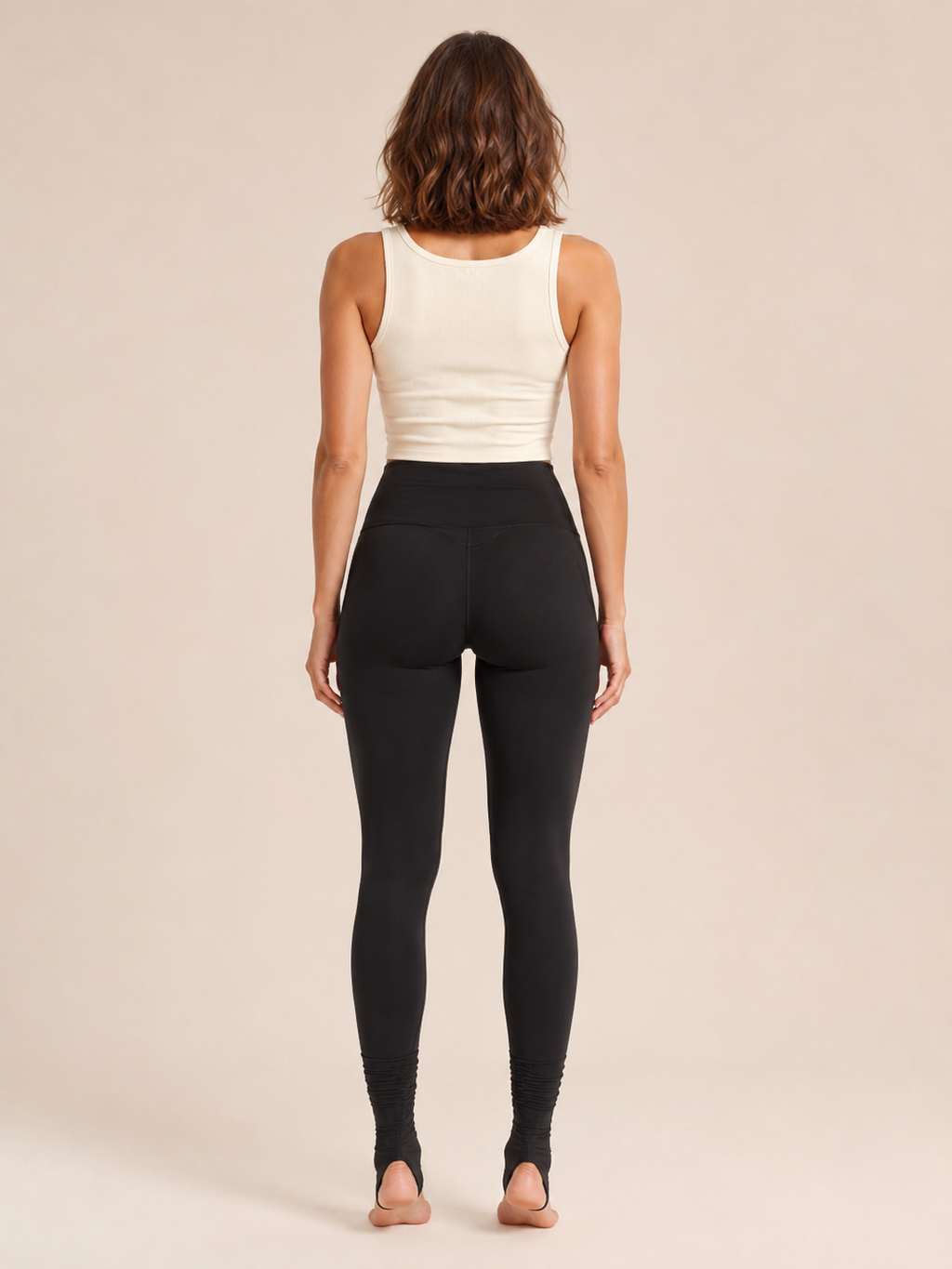 Tahlia - Dames Yogalegging Met Hoge Taille En Zijzakken