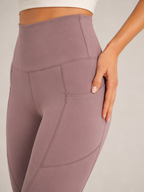 Tahlia - Dames Yogalegging Met Hoge Taille En Zijzakken