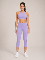 Toraya - Dames Sportset Met Sport-Bh En High-Waist 7/8 Legging
