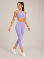 Toraya - Dames Sportset Met Sport-Bh En High-Waist 7/8 Legging
