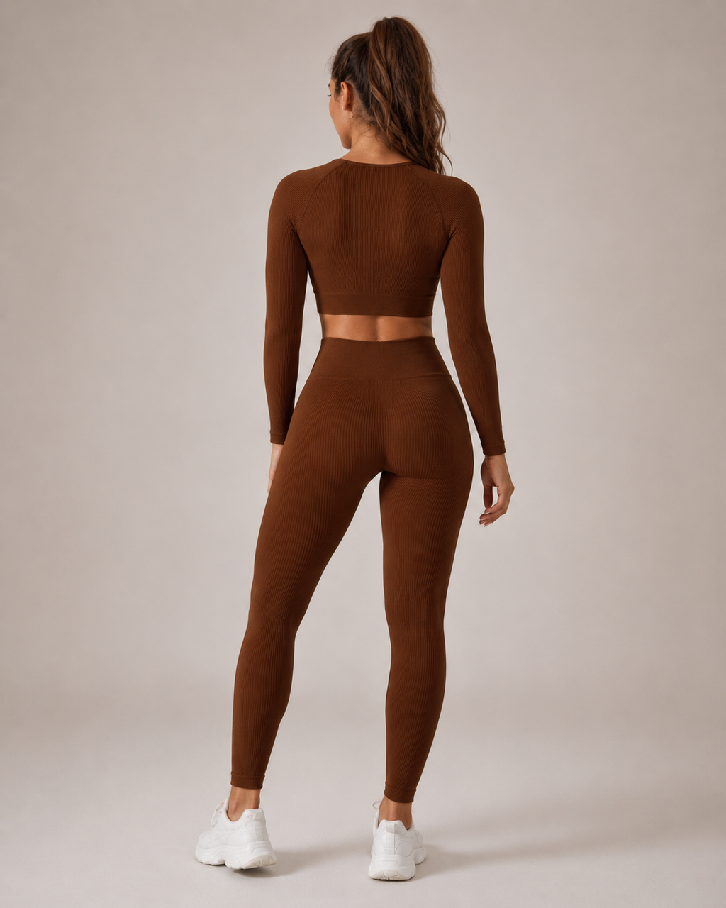 Keona - Naadloze Sportset Met High-Waist Legging
