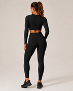 Keona - Naadloze Sportset Met High-Waist Legging