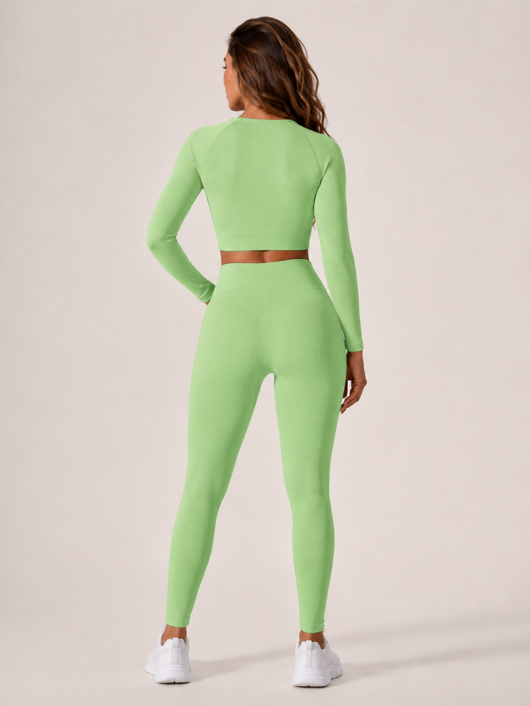 Keona - Naadloze Sportset Met High-Waist Legging