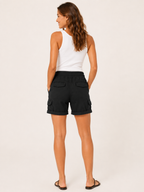 Tamina - Dames Cargoshort Met Trekkoord En Klepzakken