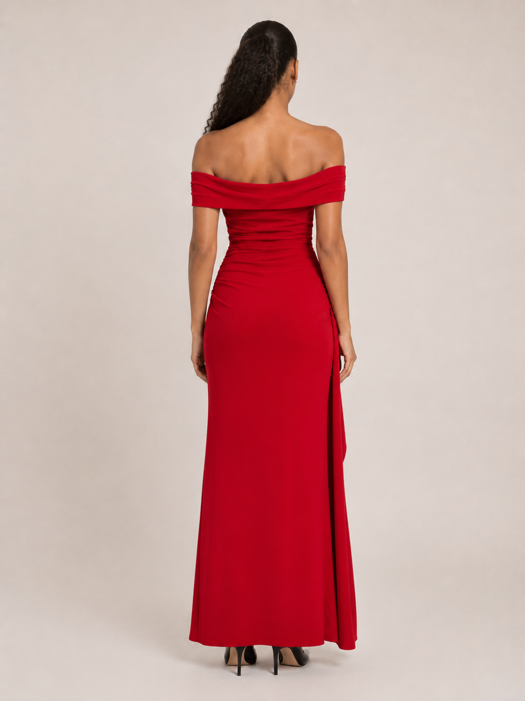 Katalina - Strapless Maxi-jurk Met Split