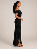 Katalina - Strapless Maxi-jurk Met Split