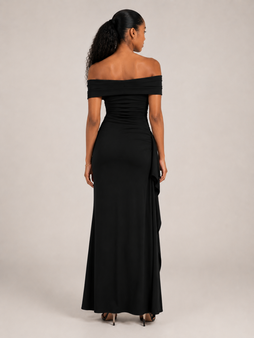 Katalina - Strapless Maxi-jurk Met Split