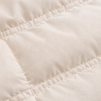 Isa Dames Gewatteerde Jas – Heuplengte Jas Met Mouwzak