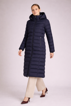 Julie Dames Gewatteerde Jas – Lange Gewatteerde Jas