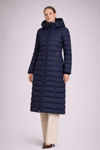 Julie Dames Gewatteerde Jas – Lange Gewatteerde Jas
