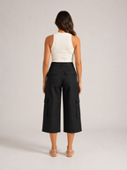 Trinette - Dames Cargo-Culotte Met Klepzakken En 7/8-Lengte