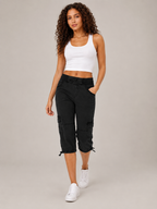 Teodora - Dames A-line Loose Wide-leg Adjustable Pants