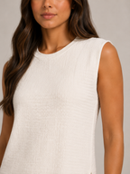 Umara - Dames Tweedelige Set Met Lange Top En Zijsplitten