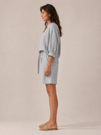 Ustina - Dames Tweedelige Set Met Ceintuur En Bermudashort