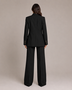 Nadine - Damespak Met Slim Fit Blazer En Rechte Broek