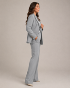 Nadine - Damespak Met Slim Fit Blazer En Rechte Broek