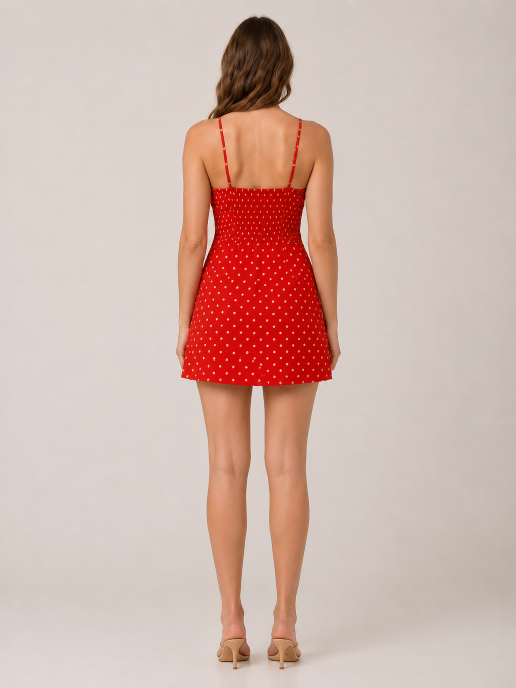 Urvi - Mini-Jurk Met Bloemenprint En A-Lijn Rok
