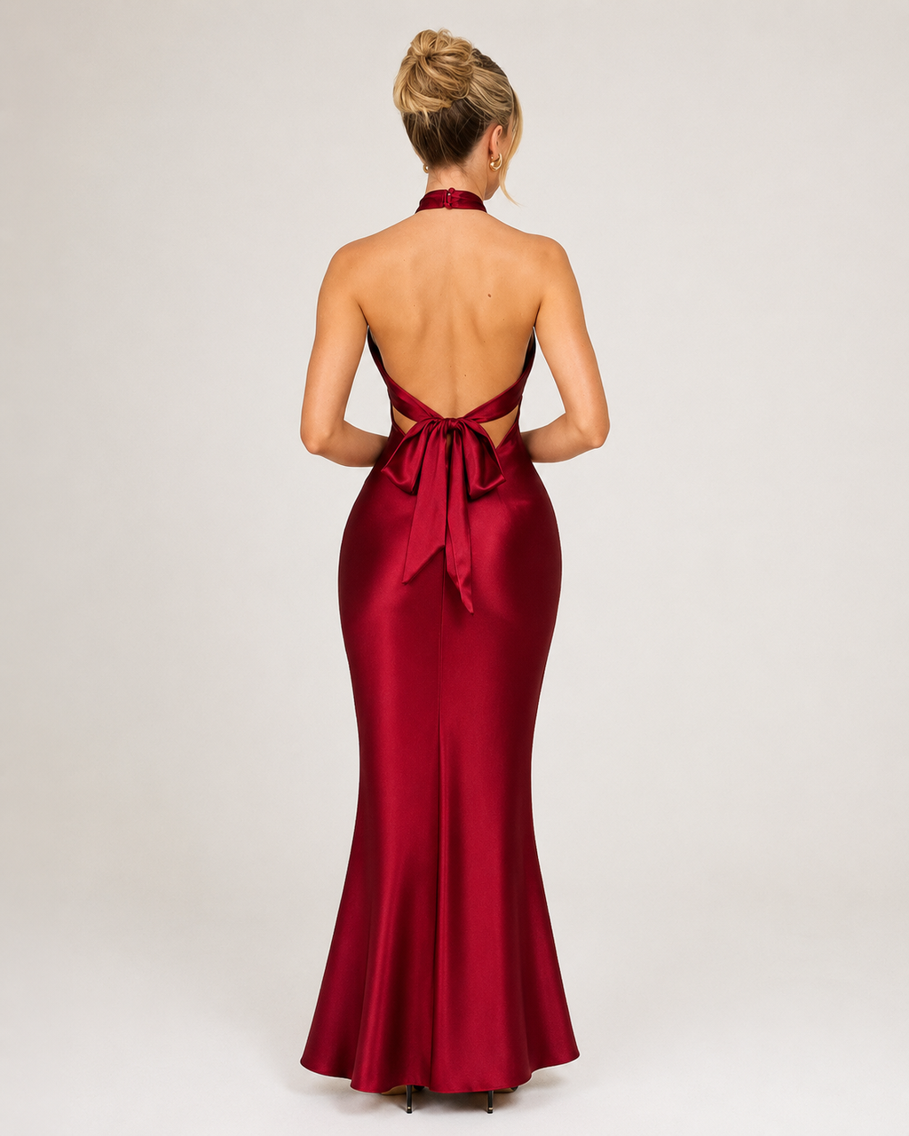 Leontine - Strapless Avondjurk Met Hoge Split