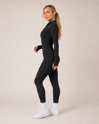 Kalia - Naadloze Sport Jumpsuit Met Rits