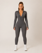 Kalia - Naadloze Sport Jumpsuit Met Rits