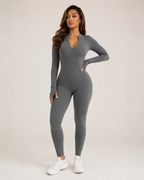 Kalia - Naadloze Sport Jumpsuit Met Rits