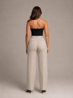 Paola - Strapless Corset Top Met Satijnlook