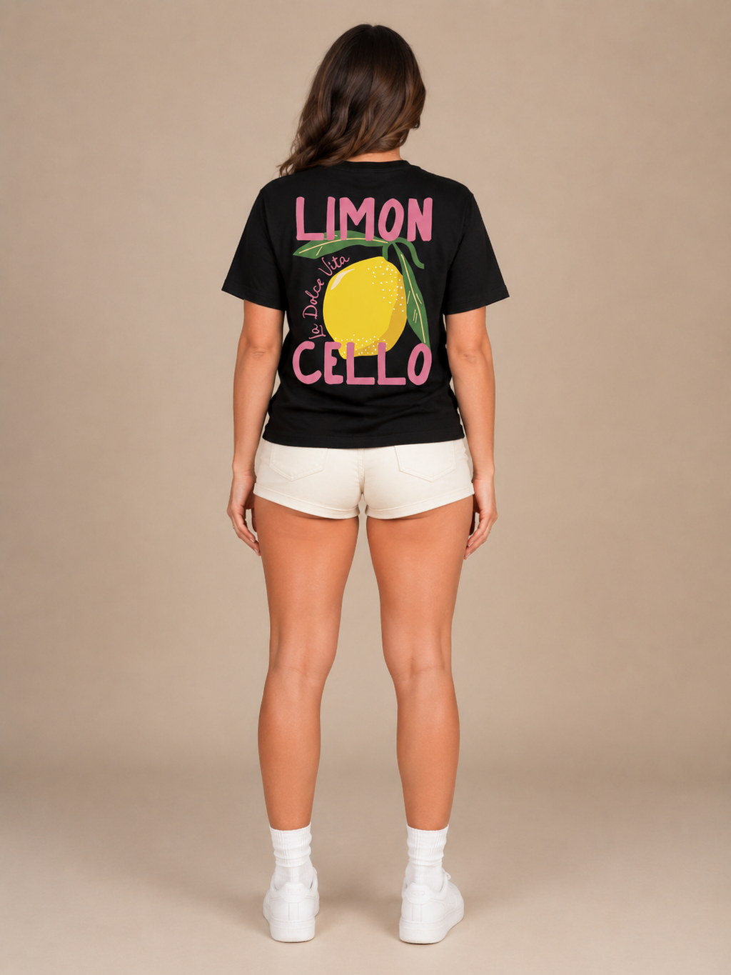 Takje - Dames T-shirt Met Citroenprint