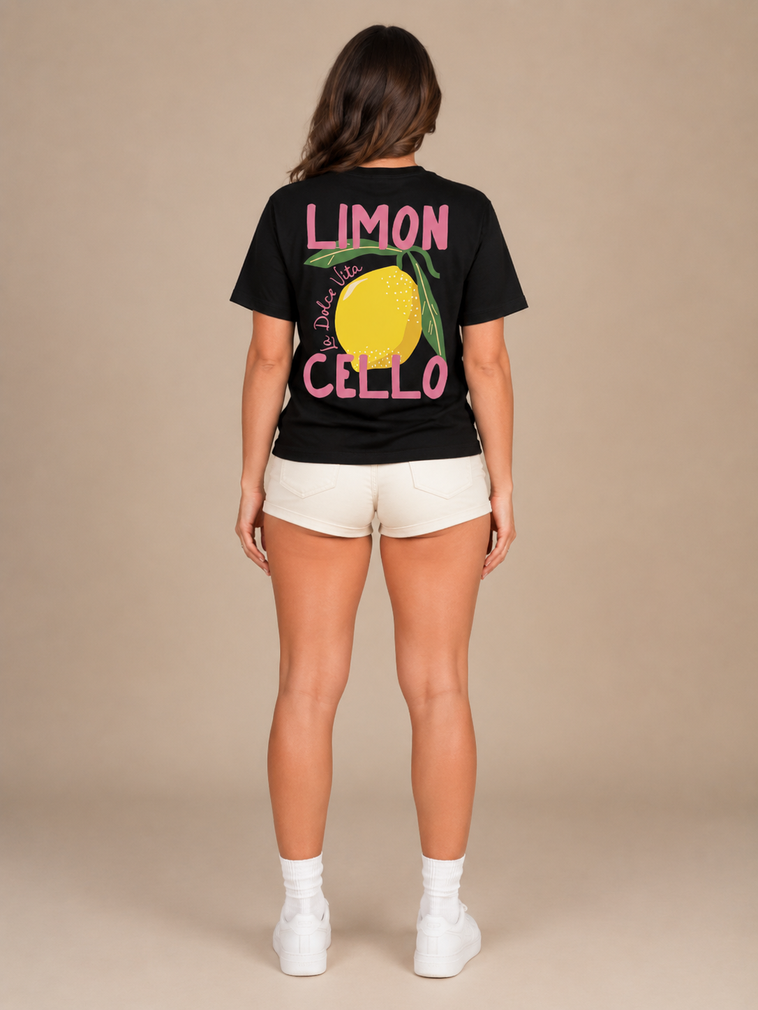 Takje - Dames T-shirt Met Citroenprint