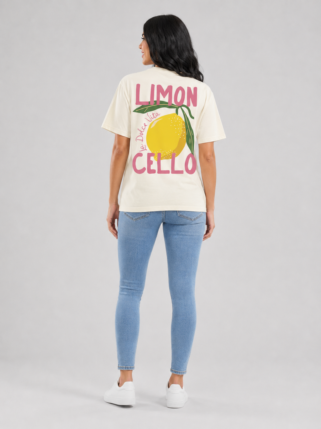 Takje - Dames T-shirt Met Citroenprint