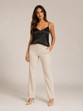 Nicoline - Dames Camisole Top Met Spaghettibandjes
