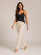 Nicoline - Dames Camisole Top Met Spaghettibandjes